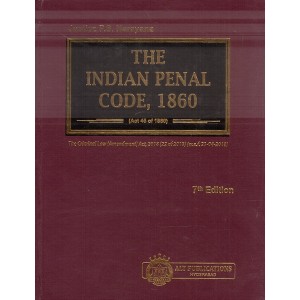 ALT Publication's The Indian Penal Code, 1860 [IPC-HB] by Justice P. S. Narayana